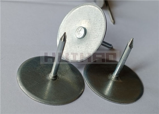 Duct Liner Steel Cupped Head Weld Pins For Auto Welding Resistance Equipment