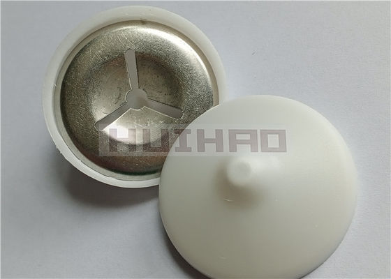 Stainless Steel Self Locking Dome Washers 40mm With Plastic Caps