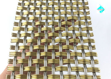 Room Divider Welded Wire Mesh With Woven Pattern Same As Rattan Pattern 1.7MX3.7M