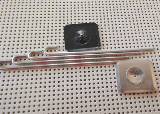Square Phosphating Self Locking Washer Clip J Hooks For Solar Panel Mesh Fixing