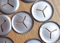 Metal Insulation Clips With Plastic Coat Caps , Tile Backer Board Fixing Washers