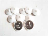 Metal Insulation Clips With Plastic Coat Caps , Tile Backer Board Fixing Washers