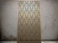 PVDF Finished 2mm Thickness Aluminum Laser Cut Screens Wall Art Mesh Grille