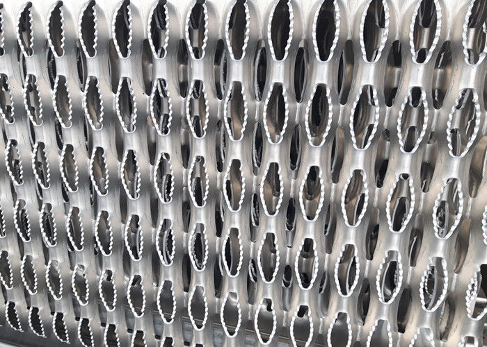 11ga Thick Aluminum Perforated Grip Strut Grating For Plank Walkway Stair Tread