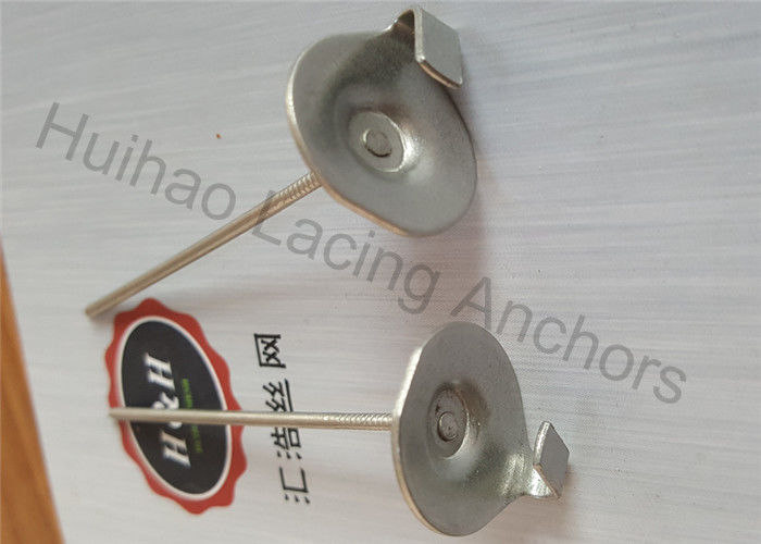 US Standard SS Insulation anchor Pins With Lacing Washer For Removable