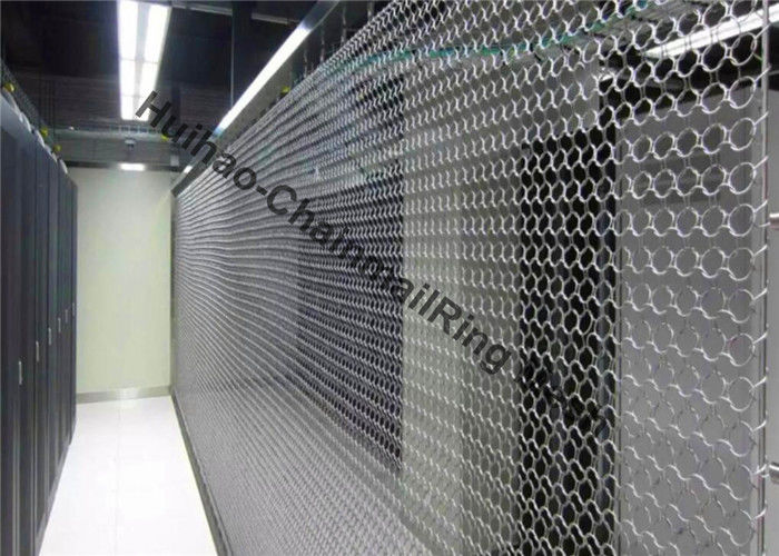 Antique Appearance Metal Mesh Drapery With Metallic Color For