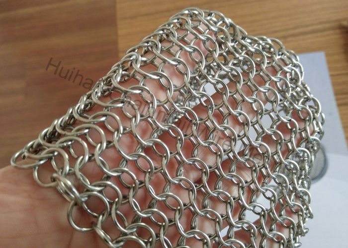 China Mail Stainless Steel Metal Mesh Curtains For Interior