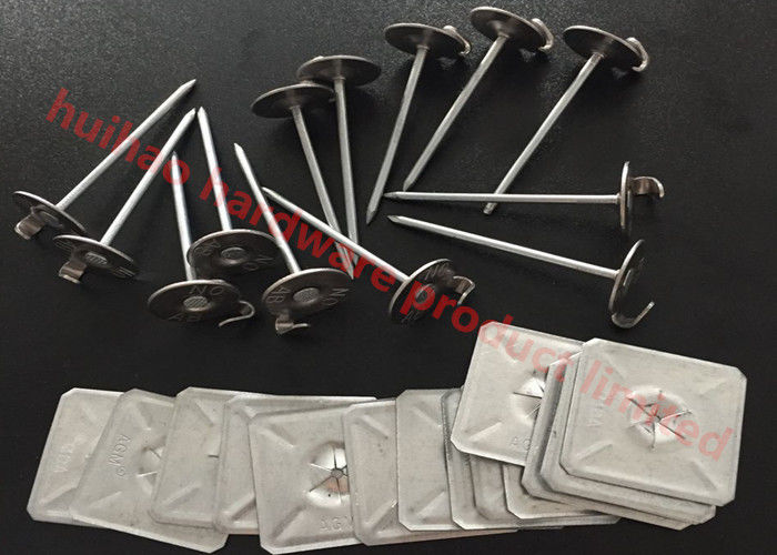 Stainless Steel Lacing Anchor , Insulation Anchor Pins With 22mm Metal