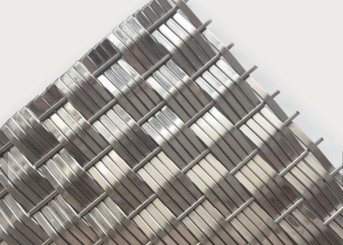 Stainless Steel Architectural Wire Mesh For Elevator , Elevator Wire