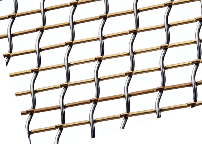 Stainless Steel Architectural Wire Mesh Decorative Interior Wall
