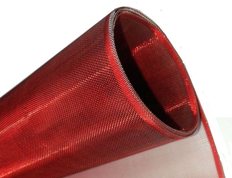 Red Color Lamp Shade Weave Wire Mesh In Stainless Steel And Copper Material The result is a highly reflective surface with a warm metallic glow. self adhesive insulation pins