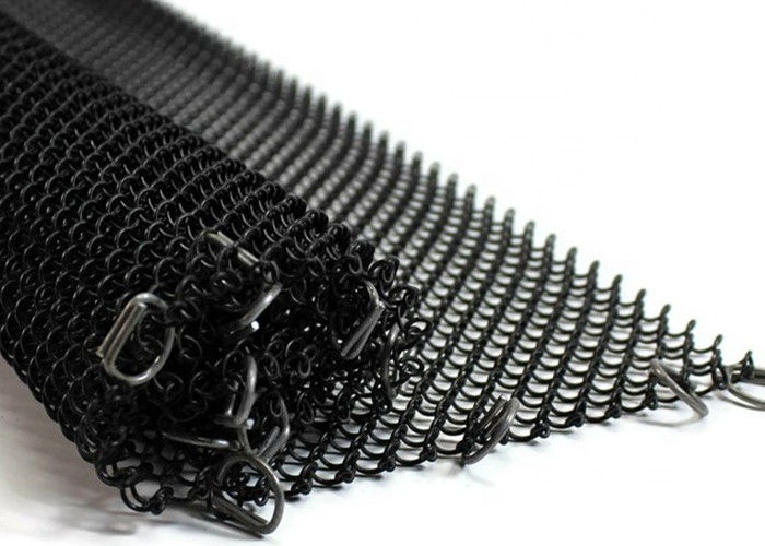 Metal Coil Type Decorative Wire Mesh, Aluminum Coil Wire Fabric For