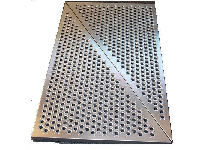 3mm Ss Round Hole Perforated Metal Panels For Wall Panelling With Floding Edge