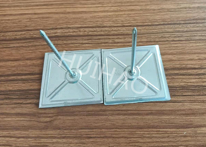 Mild Steel 12ga Self Adhesive Insulation Pins With Self Locking Washer