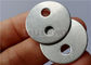 1&quot; Stainless Steel Lacing Washers Used To Fasten Insulation Blankets With A Tie Wire