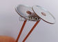 12ga Copper Plated Mild Steel Cupped Head Insulation Weld Pins For Hvac System