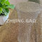 Metal Ring Mesh Brass Color String Curtains