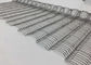 SS316 Woven Flat Drive Belt Decorative Wire Mesh For Fireproof Curtain Mesh