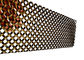 Brass Cabinet Architectural Wire Mesh , Woven Metal Mesh Screen For Kitchen Cabinetry