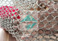 Chainmail Welded Pvd Metal Ring Mesh For Facade Decoration