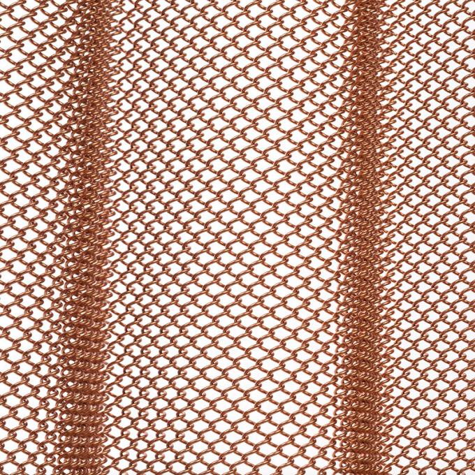 Stainless Steel Heavy Duty Metal Wire Mesh Curtains For Fireplace