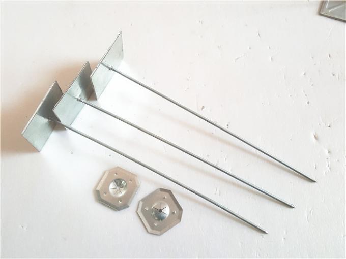 Aluminum Self Adhesive Insulation Pins With 63.5MM Fix Heat Insulating