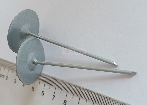 2mm Galvanized Steel Metal Quilting Pins Used For The Fabrication Of Insulation Blankets