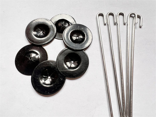 Australia Black Finished 29x31mm Self Locking Washers Uv Stable Aluminum Alloy
