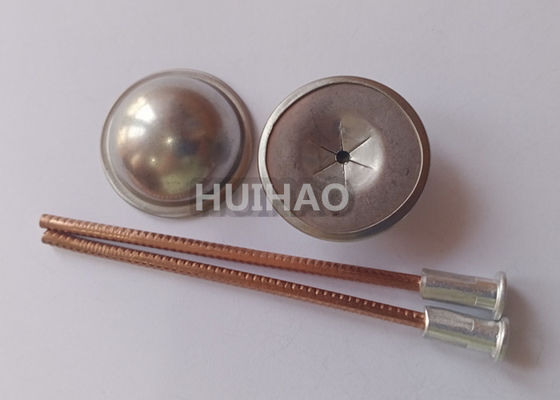 3mmx90mm Copper Coated Insulation Cd Weld Stud Bimetallic Pins For Shipyard