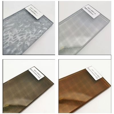 5 + 5 Mm Wire Mesh Laminated Glass Architectural Applications