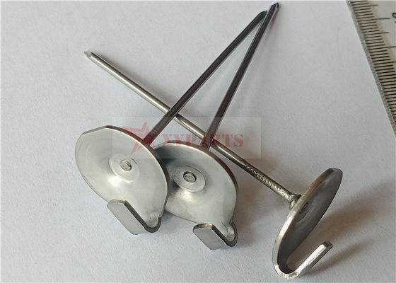 14 Gauge Stainless Steel Lacing Anchors For Fabrication Of Thermal Insulation Products