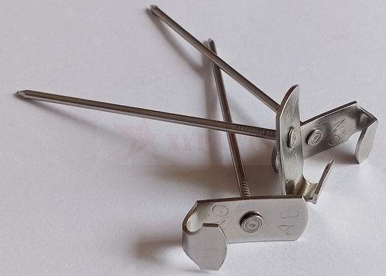 Slim Style Stainless Steel Lacing Anchors To Secure Insulation Blanket