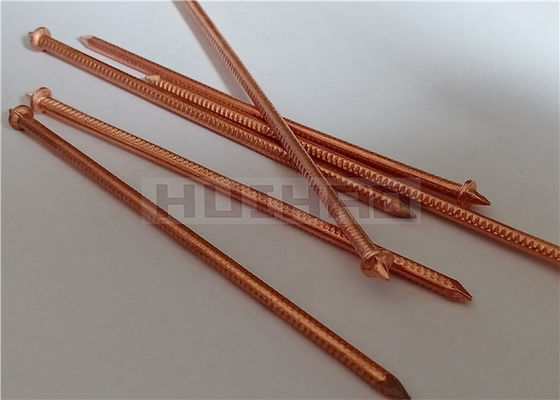 Mild Steel 3mm Welding Insulation Pins Copper Plated For Marine Insulation