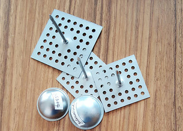50 x 50 mm Stainless Steel Perforated Base Insulation Hangers