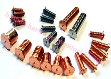 Copper Coated Mild Steel Stud Welding Pins Insert Welder Stud For CD Type