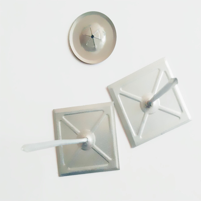 3mm Diameter Metal Insulation Stick Pins With Self Adhesive Base For Hvac System