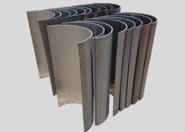 Wedge Wire Curve Screen for Water Filtration , Curve Screen Panel For Fishpond