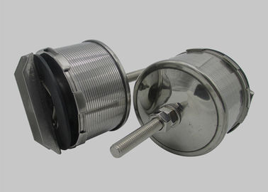 Single / Double Flow Rating Johnson Wire Screen Filter Nozzle With V Wire