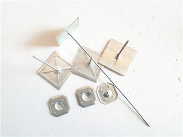 3 Mm Diameter Galvanized Steel Insulation Anchor Pins For Fire Resisting Building