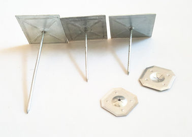 Galvanized Self Adhesive Insulation Pins With Round Base Use for Air Conditioner