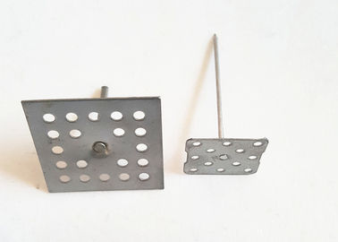 Perforated Base Insulation anchor Pins For Reinforceing Sound Absorbing Fabrics