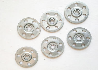 35mm Metal Insulation Fixing Self Locking Washer Discs For Wall And Floor Tile Backer Boards