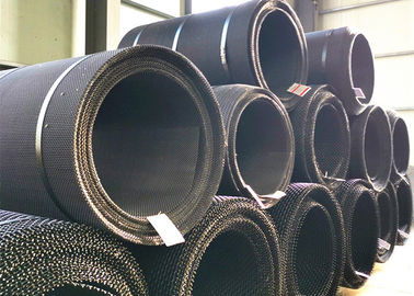 Black Wire Steel Self Cleaning Screen Mesh For Quarry Industry Screen Seperating