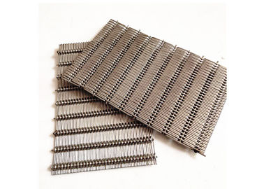 Cladding Wall Architectural Wire Mesh, Colse-Knit Rigid Woven Wire Mesh