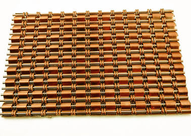 Decorative Metal Architectural Wire Mesh Fabric For Exterior Facade And Cab Wall