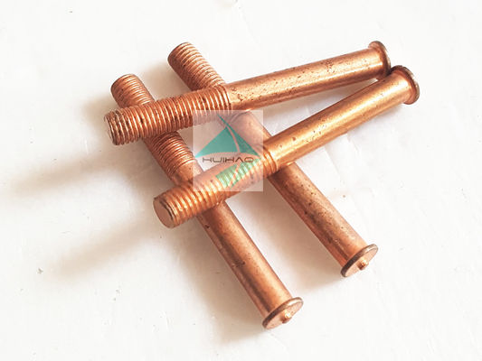 Capacitor Discharge CD Weld Studs, Flanged Stud Welding Pins For Shipbuilding