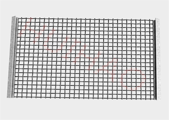 Manganese Steel Self Cleaning Screen Mesh To Sand Screening Equipment Mn65 Square Wash Plant