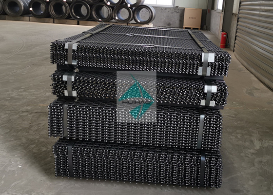 Abrasion Resistance Vibrating Screen Mesh High Carbon Steel / Spring Steel For Mining 