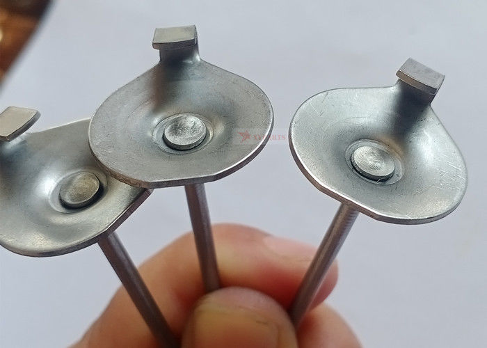 12ga Stainless Steel Lacing Anchors With Self Locking Washers To Fasten