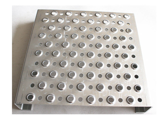 Traction Tread Aluminum Grip Strut Grating With Round Hole For